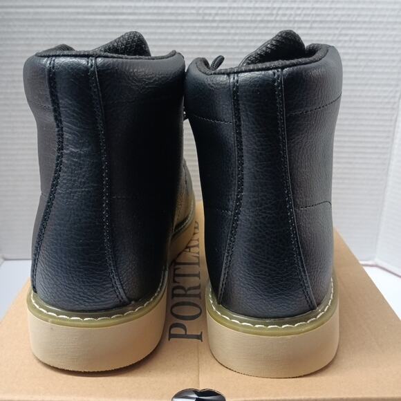 Portland Boot Company Men Fulton 6 Inch Boots Size 7.5 Black main image 5